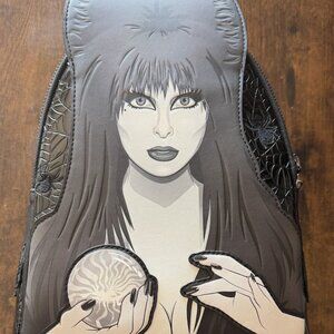 Loungefly Elvira Mistress of the Dark Light up Mini Backpack NWT​